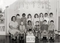 Mrs. Harris's class, 1970